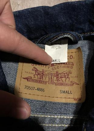 Мужская джинсовая levi’s5 фото