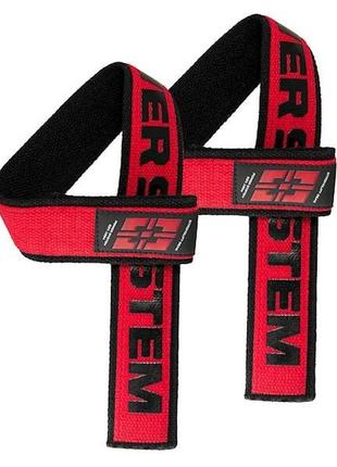 Лямки для тяги power system ps-3401 lifting straps duplex blac...