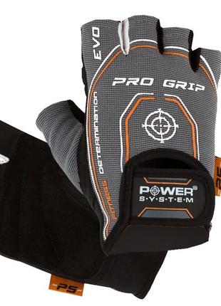 Рукавички для фітнесу power system ps-2250e pro grip evo grey xs