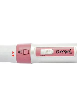Фен-щітка (стайлер) gemei gm-4836 7 в 1 1200w white/pink (7460)5 фото