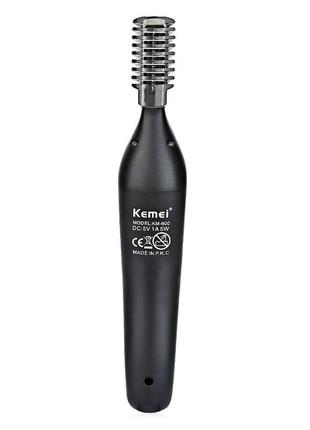 Машинка для стриження kemei km-600 11 в 1 black (5181)3 фото