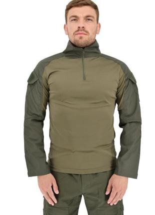 Тактична сорочка з коміром-стійкою (убакс) warrior wear sa-18 ...