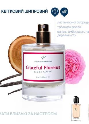 Духи парфюм graceful florence ( si) приятный, сладкий аромат a...