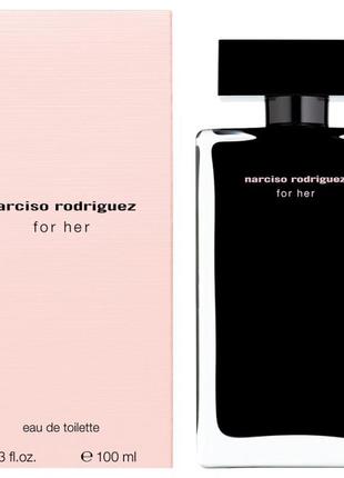 Narciso rodriguez for her edt 100ml (original quality) aiw w