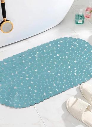 Силіконовий килимок для ванни bathlux овальної форми, нековзни...
