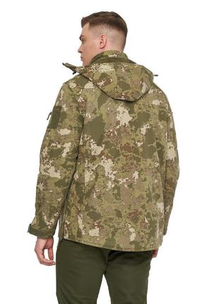 Чоловіча тактична куртка з 6 карманами combat мультикам soft s...3 фото
