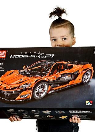 Конструктор лего автомобіля mclaren 1:8 на 3228 деталей mould ...8 фото