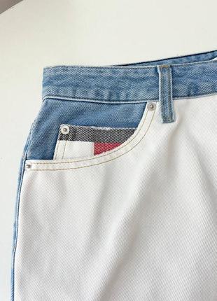 Жіноча джинсова спідниця tommy jeans short denim skirt оригінал2 фото