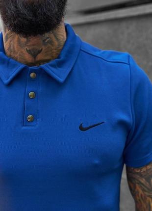 Футболка polo nike, электрик3 фото