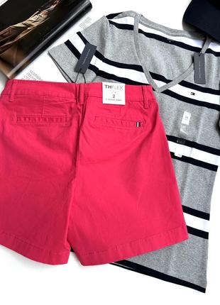 Шорти жіночі tommy hilfiger шорты женские томми хилфигер оригінал8 фото