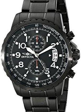 Швейцарські invicta 13787 black stainless steel. нові. оригінал.