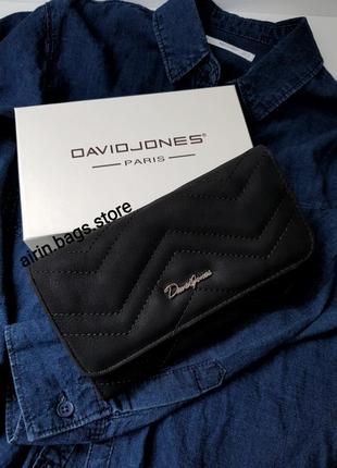 David jones dfx1791-3 кошелёк женский черный
