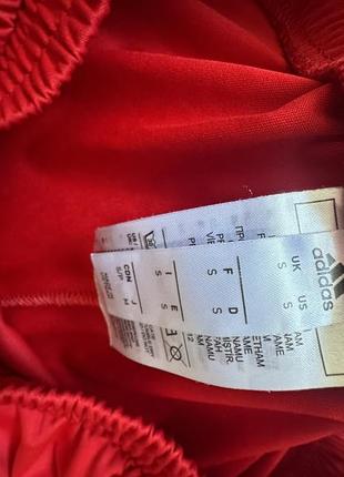 Спрятивные шорты adidas (оригинал) красного цвета размер s5 фото