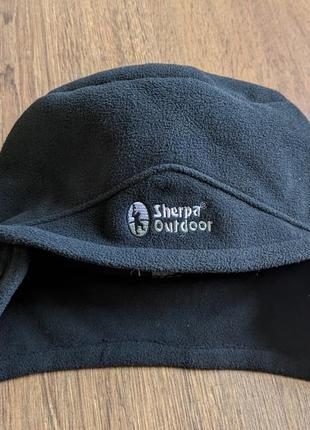 Sherpa флисовая шапка под шлемник с ушками2 фото