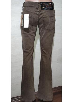 Италия новые фирменные джинсы клеш палаццо брюки штаны3 фото