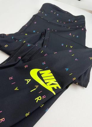 Женские монограммные лосины nike air dri-fit оригинал1 фото