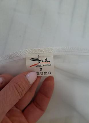 Шифонова блуза з вишивкою3 фото