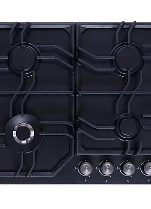 Варильна поверхня газова на металі perfelli hgm 61674 bl