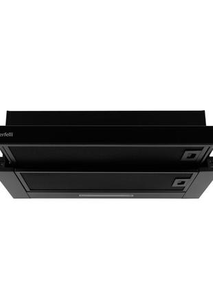 Витяжка телескопічна perfelli tl 6333 bl 700 led glass