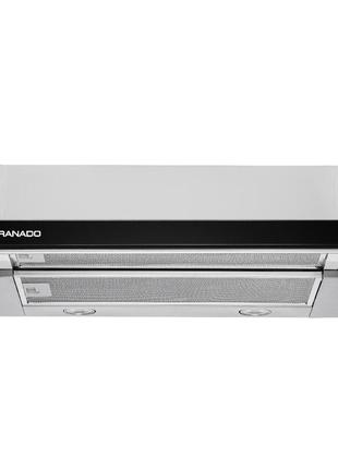 Витяжка granado telde 603-700 inox black glass