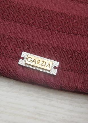 Обтягивающее бордовое платье со стразами garzia италия4 фото