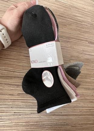 Набір жіночих шкарпетки xoxo 6 ш розмір 35-412 фото