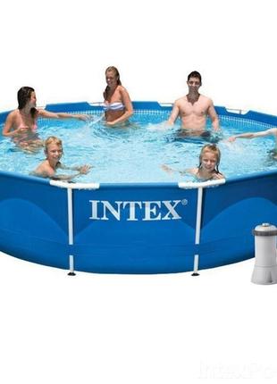 Басейн каркасний intex 28210-4, 366х76 см, (фільтр-насос 2 006...