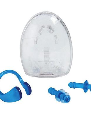 Беруші для вух, кліпса для носа intex 55609, універсальні (8+)...