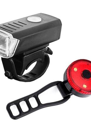 Ввелоліхтар bsk-1133-xpg, stop-3smd(red), вбудований акумулято...