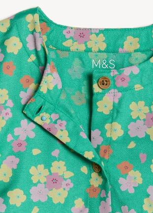 Платье с цветочным принтом m&amp;s collection3 фото