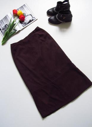 Длинная юбка под замш almia5 фото