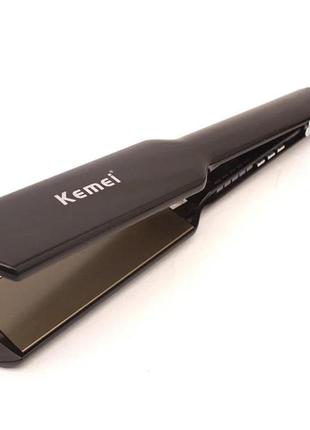 Випрямляч для волосся kemei km-1209, 55w