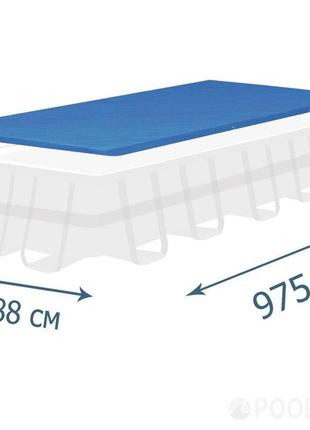 Тент для каркасного басейну inpool 33019, 975 х 488 см