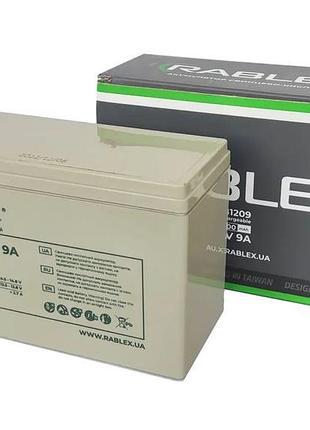 Акумулятор rablex 12v 9ah (rb1209)