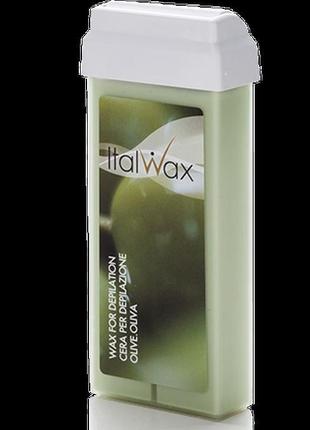 Віск у касеті italwax olive (оливковий)