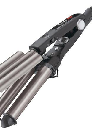 Плойка тристулка babyliss triple barrel waver titanium-tourmal...