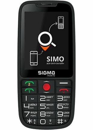 Моб.тел. sigma comfort 50 elegance 3.0 black