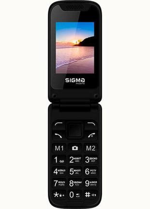 Моб.тел. sigma mobile x-style 241 snap black