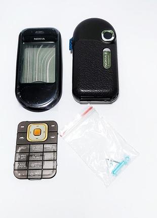 Корпус (aaa-class) для мобільного телефона nokia 7370 black