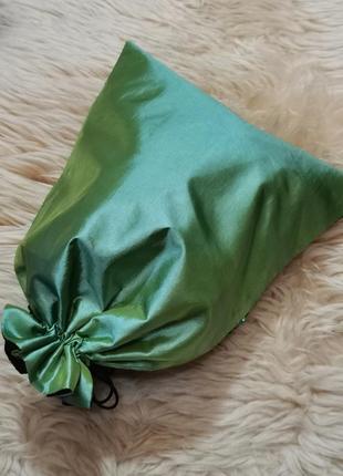 Пыльник подарочный пакет тафта текстиль пайетки3 фото