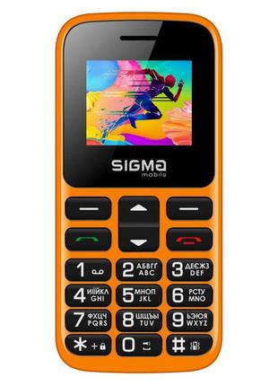 Моб.тел. sigma comfort 50 hit2020 orange