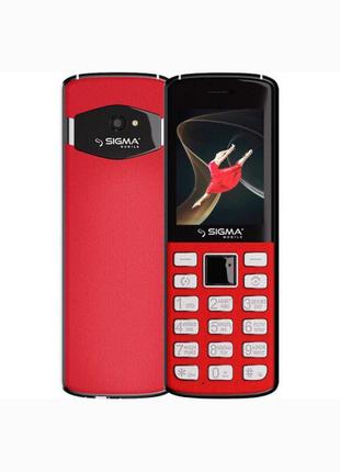 Моб.тел. sigma mobile x-style 24 onyx red