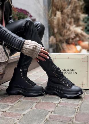 Ботинки alexander mcqueen tread slick😎 черевики8 фото