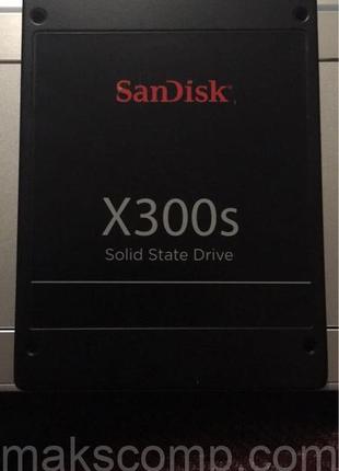 Ssd sandisk x300s 256gb 2.5" sata iii mlc (sd7sb3q-256g-1006)