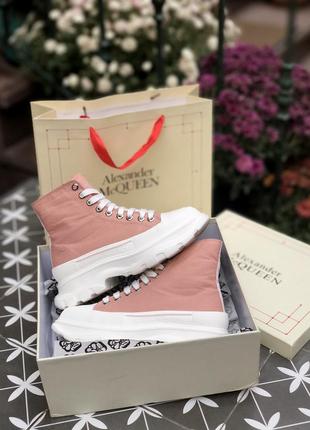 Ботинки alexander mcqueen tread slick😎 черевики