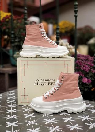 Ботинки alexander mcqueen tread slick😎 черевики2 фото