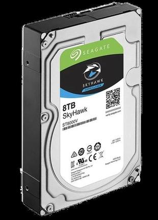 Жорсткий диск seagate skyhawk st8000vx009 жорсткі диски для ві...