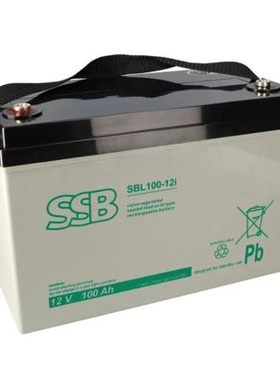 Аккумулятор agm ssb sbl 100а-12i | ssb аккумулятор | аккумулят...