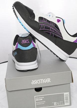 Asics onitsuka tiger gel saga black/orchid8 фото