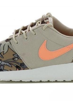 Nike roshe one printed sneakers1 фото